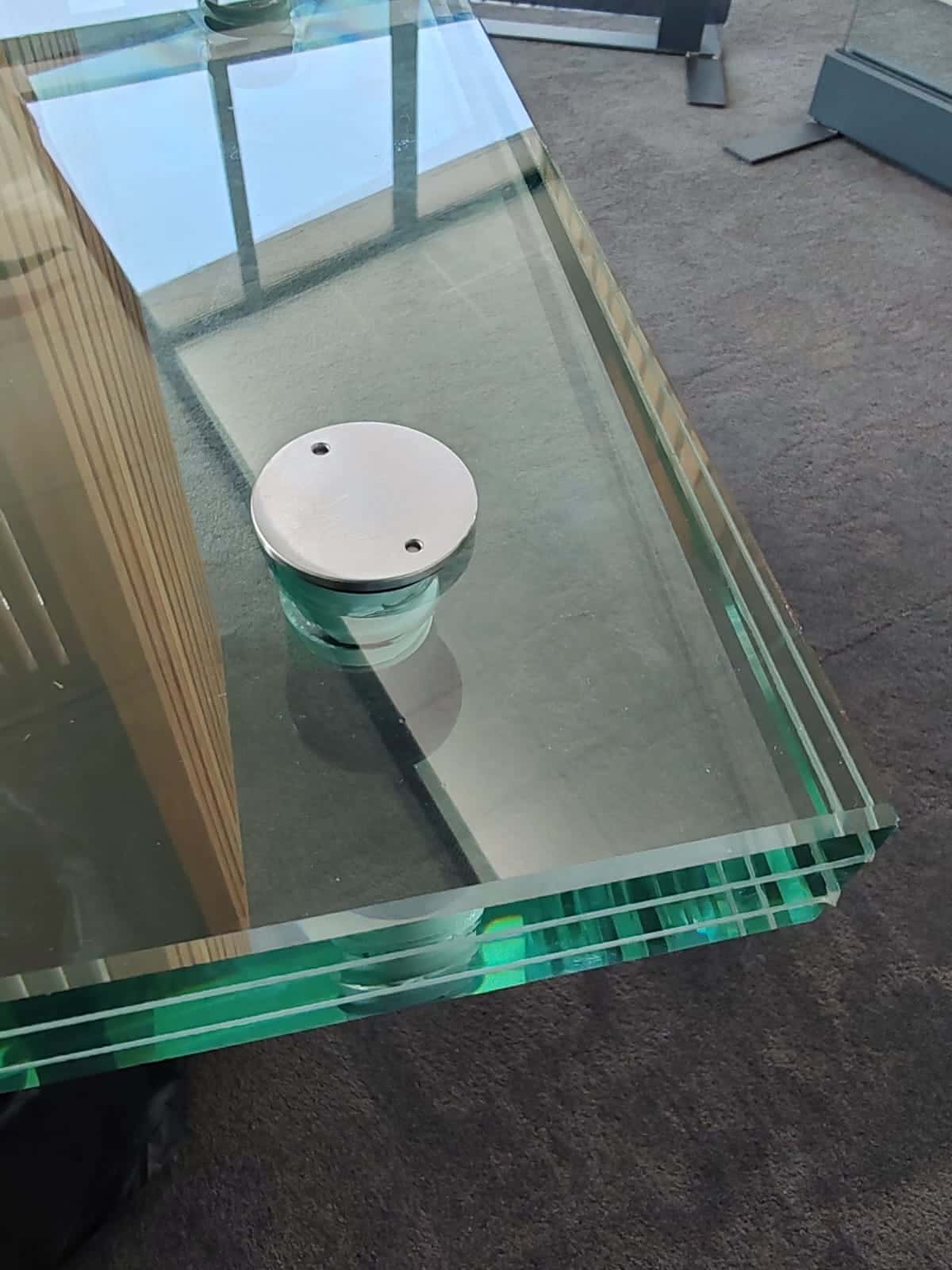 marche vitrée escalier